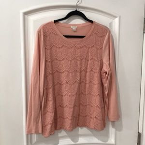J.CREW BEAUTIFUL top size XL